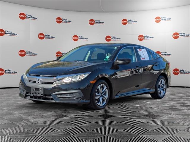 used 2018 Honda Civic car, priced at $17,255