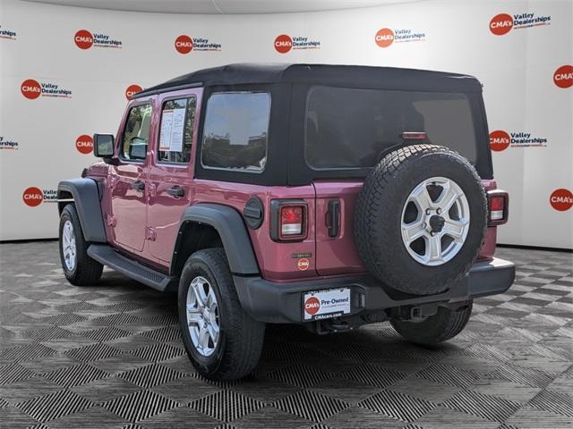 used 2021 Jeep Wrangler Unlimited car, priced at $36,998