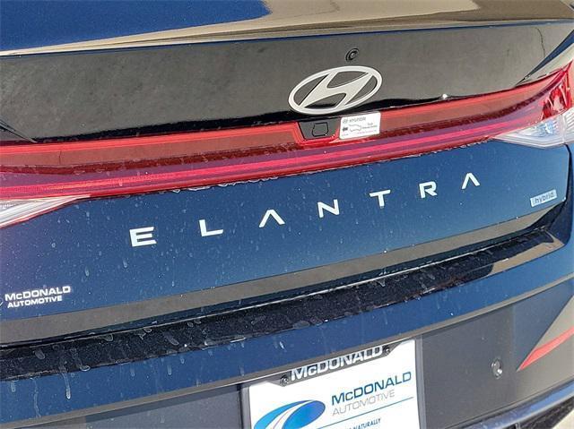 new 2024 Hyundai Elantra HEV car, priced at $27,793