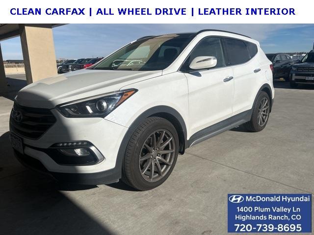 used 2018 Hyundai Santa Fe Sport car, priced at $17,799
