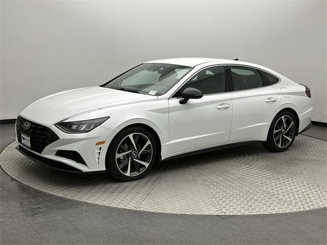 used 2021 Hyundai Sonata car, priced at $21,329