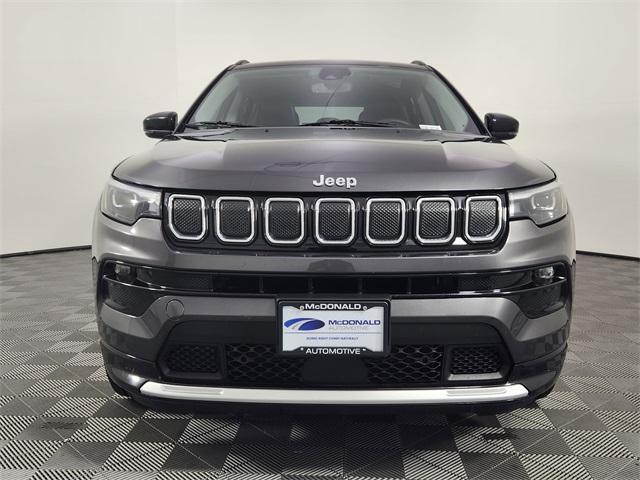 used 2022 Jeep Compass car, priced at $21,799