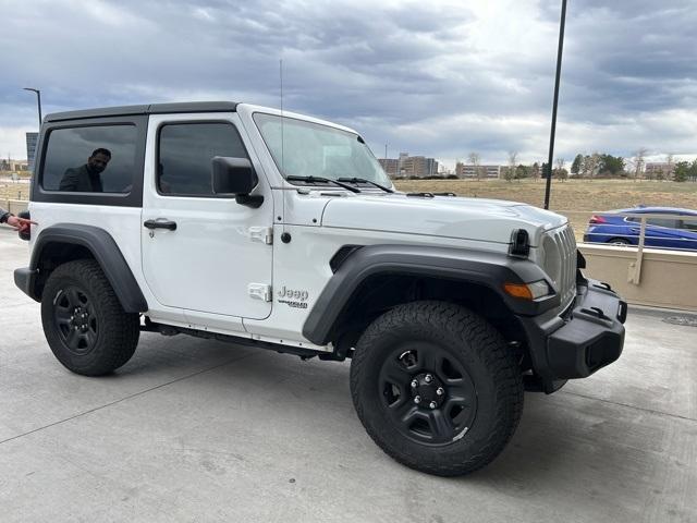 used 2021 Jeep Wrangler car, priced at $23,799