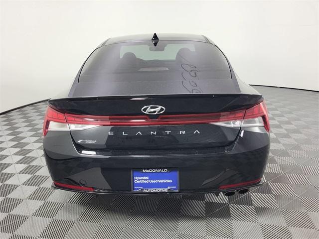 used 2023 Hyundai Elantra car, priced at $22,799