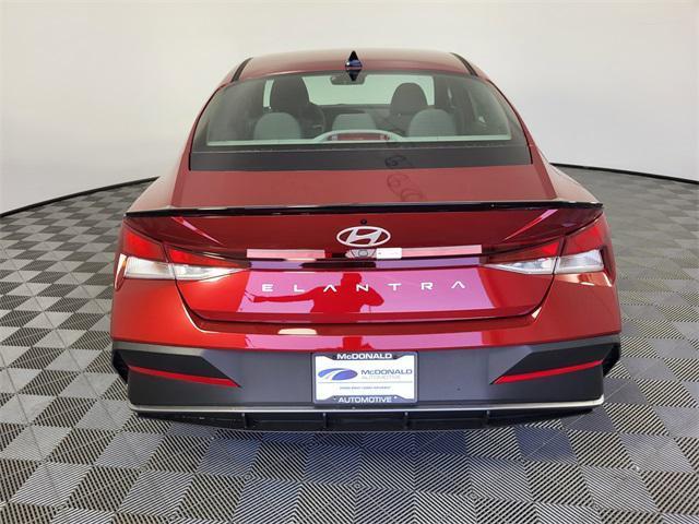 new 2025 Hyundai Elantra car, priced at $24,058