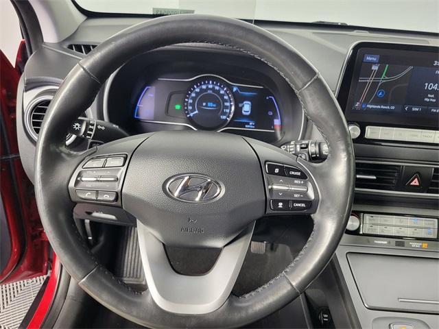 used 2020 Hyundai Kona EV car, priced at $16,799