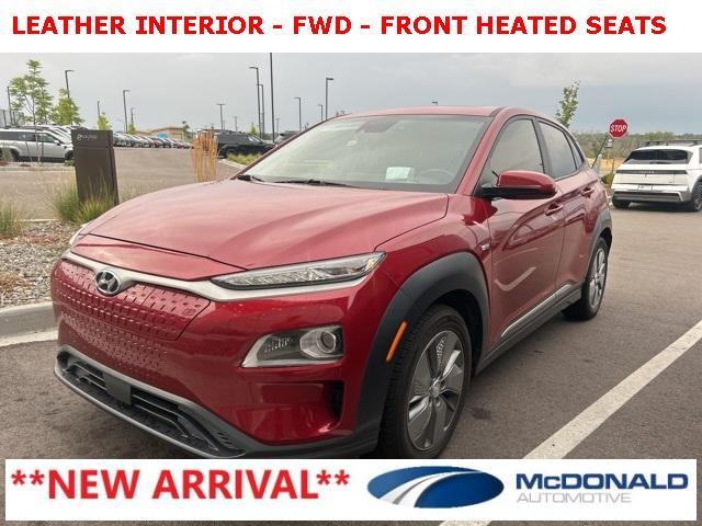 used 2020 Hyundai Kona EV car, priced at $18,299