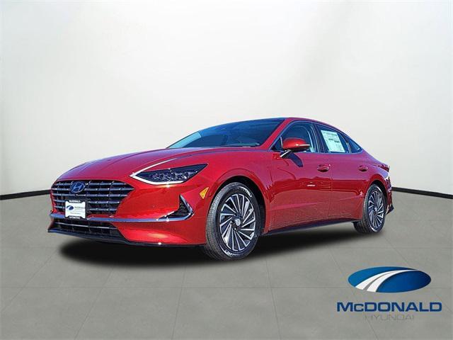 new 2023 Hyundai Sonata Hybrid car, priced at $38,155