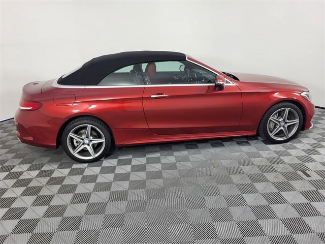 used 2017 Mercedes-Benz C-Class car, priced at $24,799