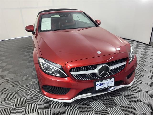 used 2017 Mercedes-Benz C-Class car, priced at $24,799