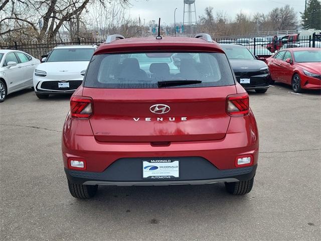 new 2025 Hyundai Venue car, priced at $23,708