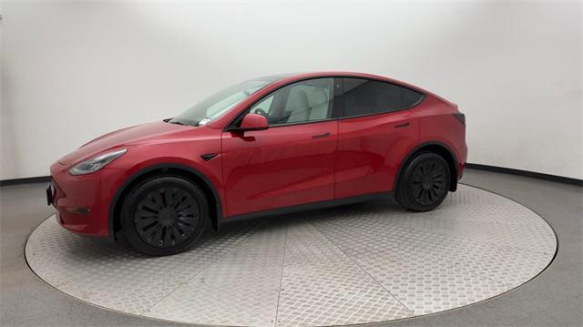 used 2021 Tesla Model Y car, priced at $35,629