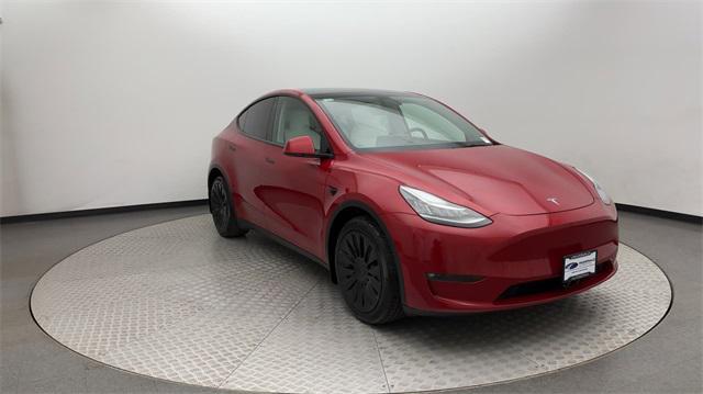 used 2021 Tesla Model Y car, priced at $35,629