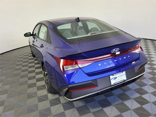 new 2025 Hyundai Elantra car, priced at $23,618