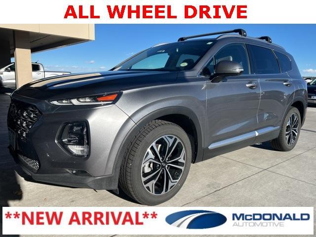 used 2019 Hyundai Santa Fe car, priced at $24,299