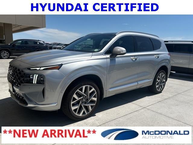 used 2022 Hyundai Santa Fe car, priced at $31,799