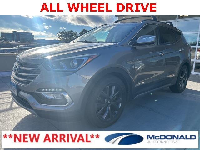 used 2017 Hyundai Santa Fe Sport car, priced at $14,299