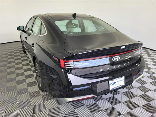 new 2025 Hyundai Sonata Hybrid car, priced at $37,128