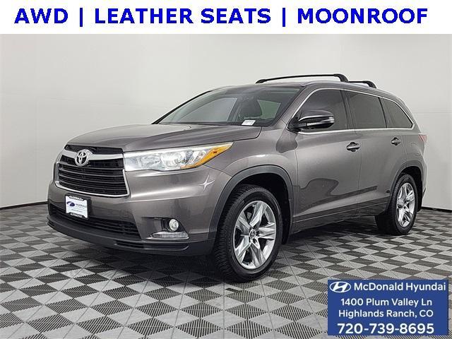 used 2016 Toyota Highlander car, priced at $20,299