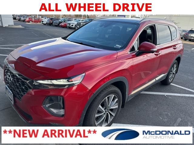 used 2020 Hyundai Santa Fe car, priced at $22,799