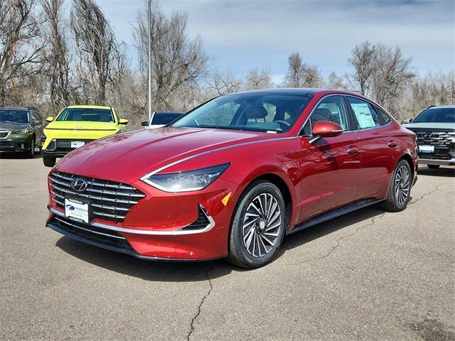 new 2023 Hyundai Sonata Hybrid car, priced at $35,328