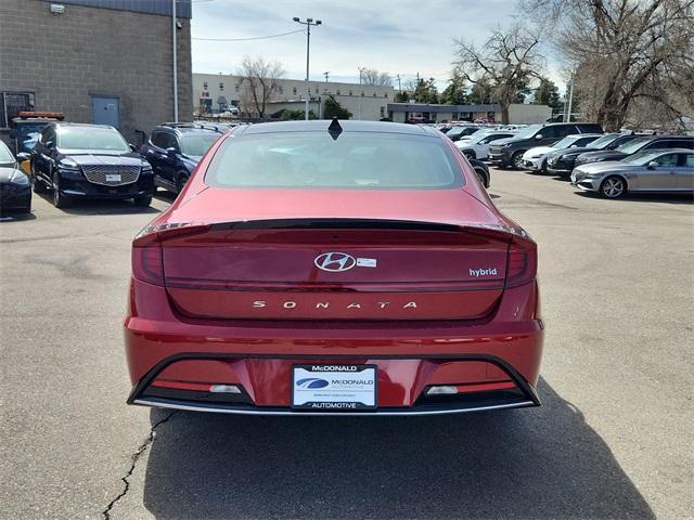 new 2023 Hyundai Sonata Hybrid car, priced at $30,238