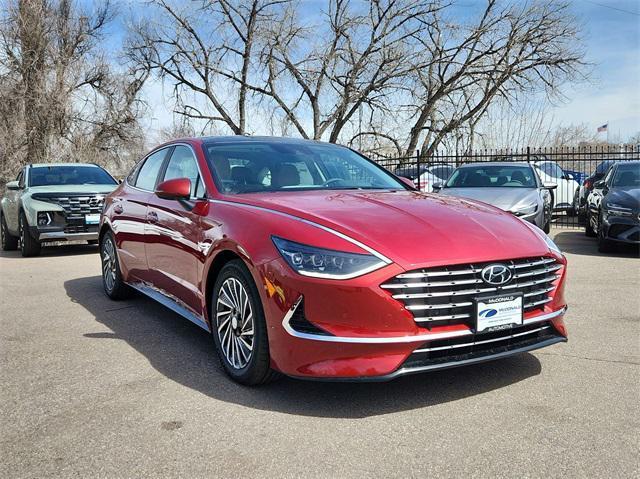 new 2023 Hyundai Sonata Hybrid car, priced at $39,238
