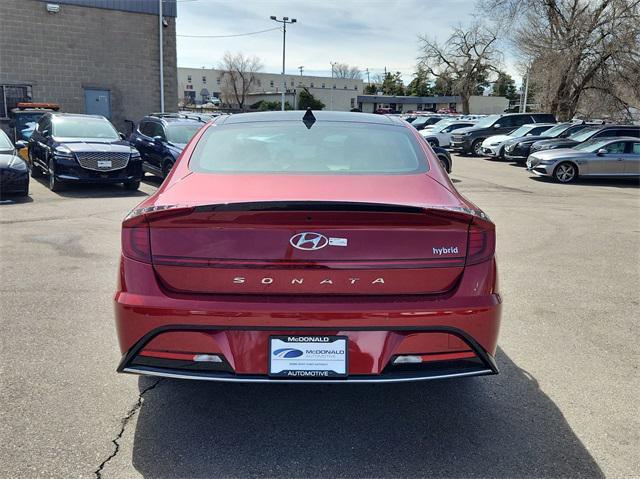 new 2023 Hyundai Sonata Hybrid car, priced at $39,238