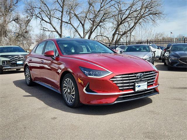 new 2023 Hyundai Sonata Hybrid car, priced at $35,328