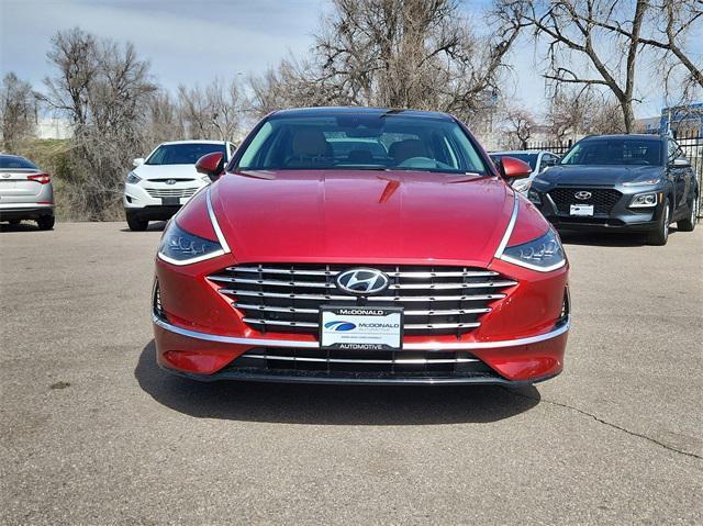 new 2023 Hyundai Sonata Hybrid car, priced at $39,238