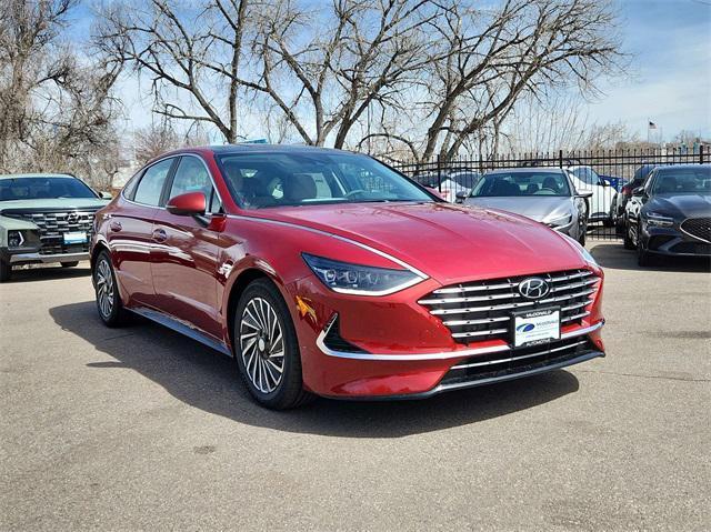 new 2023 Hyundai Sonata Hybrid car, priced at $39,238