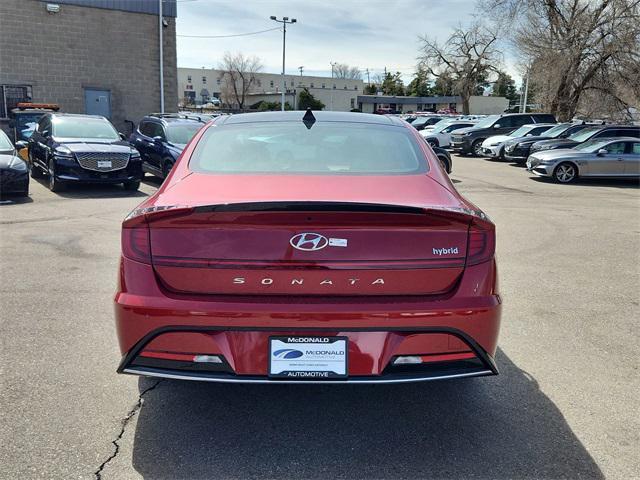 new 2023 Hyundai Sonata Hybrid car, priced at $35,328
