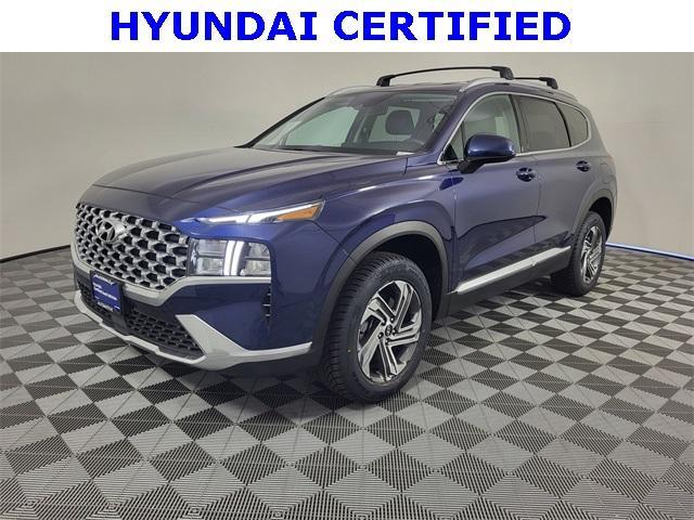 used 2021 Hyundai Santa Fe car, priced at $24,299