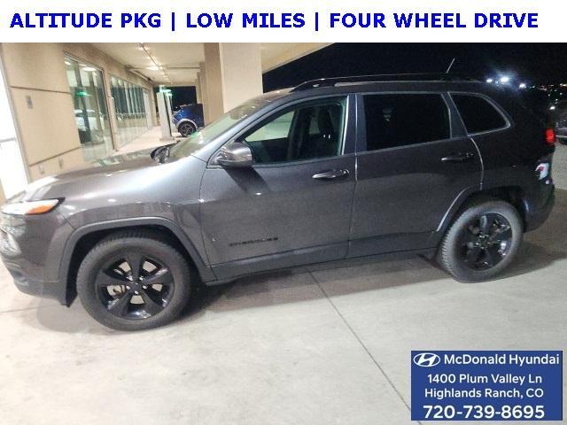 used 2015 Jeep Cherokee car, priced at $11,799