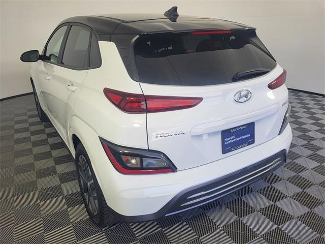 used 2022 Hyundai Kona EV car, priced at $19,799