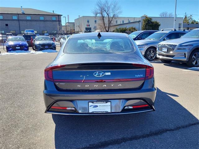 new 2023 Hyundai Sonata Hybrid car, priced at $34,438