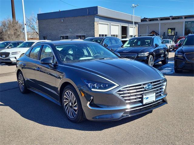 new 2023 Hyundai Sonata Hybrid car, priced at $34,438