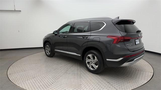 used 2021 Hyundai Santa Fe car, priced at $23,799