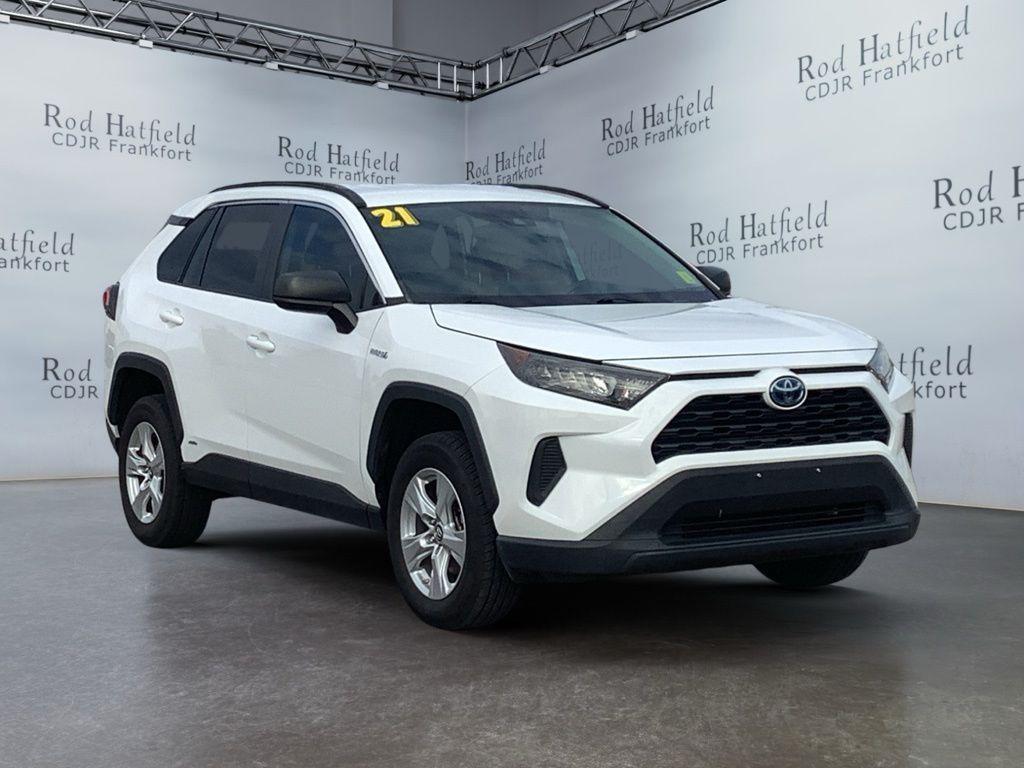 used 2021 Toyota RAV4 Hybrid car, priced at $23,931