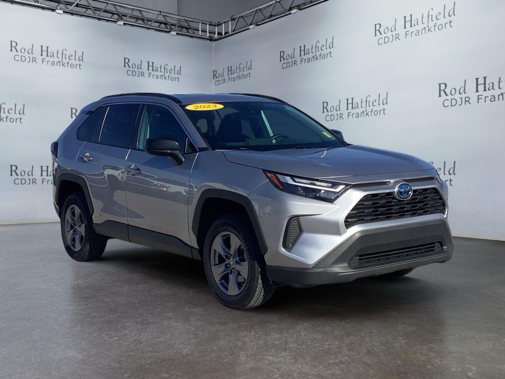 used 2023 Toyota RAV4 Hybrid car, priced at $24,297