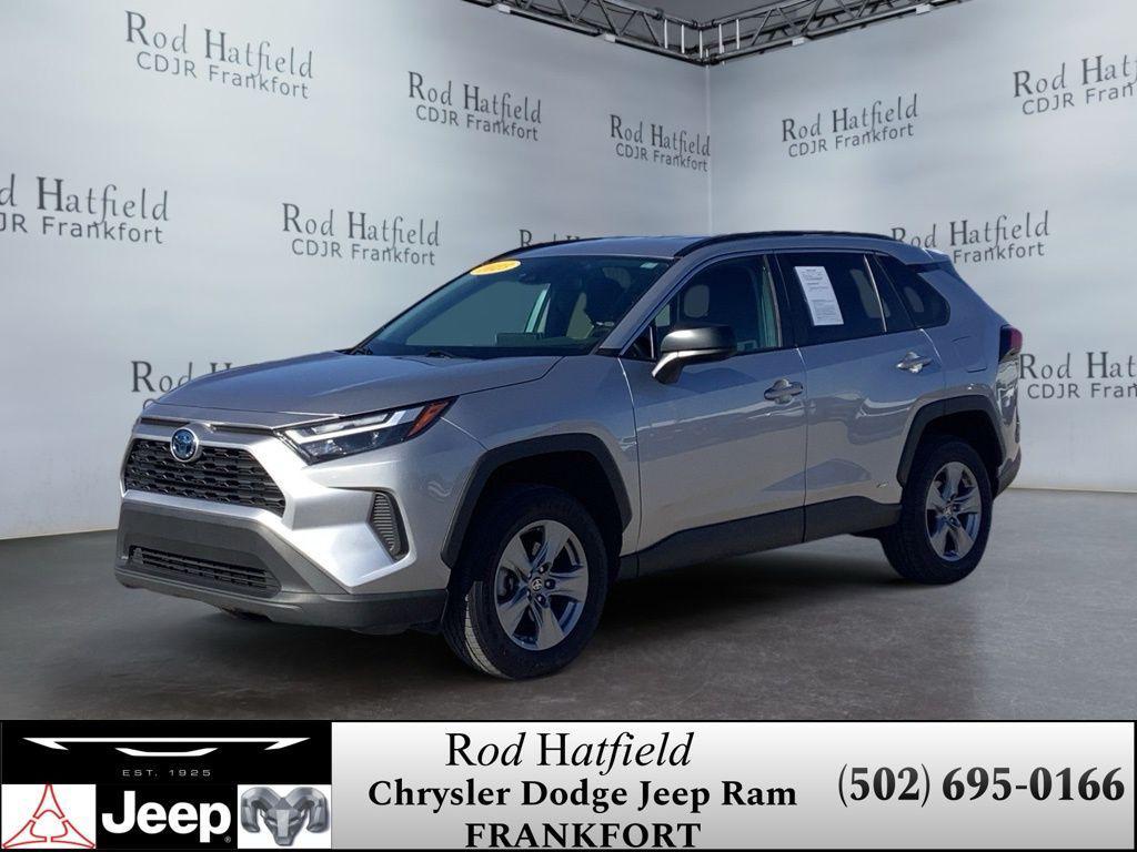 used 2023 Toyota RAV4 Hybrid car, priced at $24,297