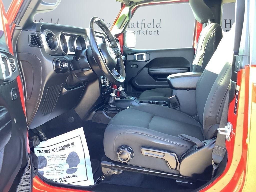 used 2021 Jeep Wrangler car, priced at $27,165