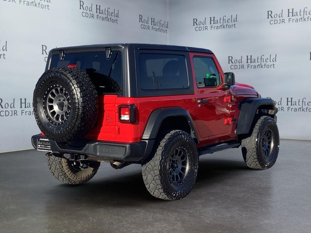 used 2021 Jeep Wrangler car, priced at $27,165