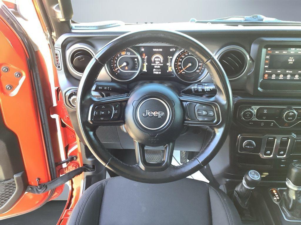 used 2021 Jeep Wrangler car, priced at $27,165