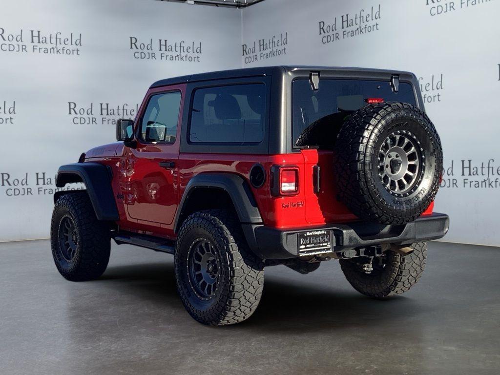 used 2021 Jeep Wrangler car, priced at $27,165