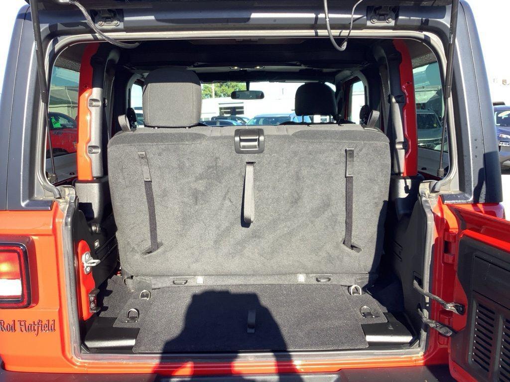 used 2021 Jeep Wrangler car, priced at $27,165