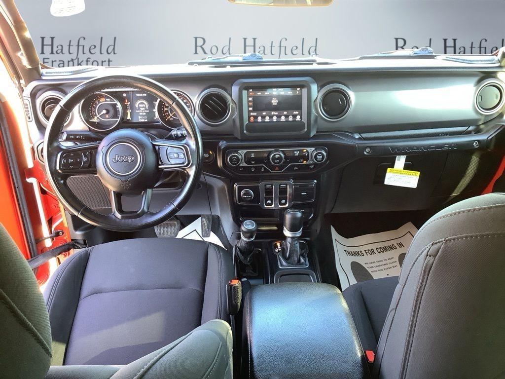 used 2021 Jeep Wrangler car, priced at $27,165