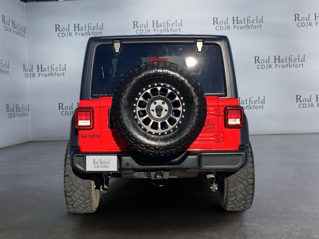 used 2021 Jeep Wrangler car, priced at $27,165