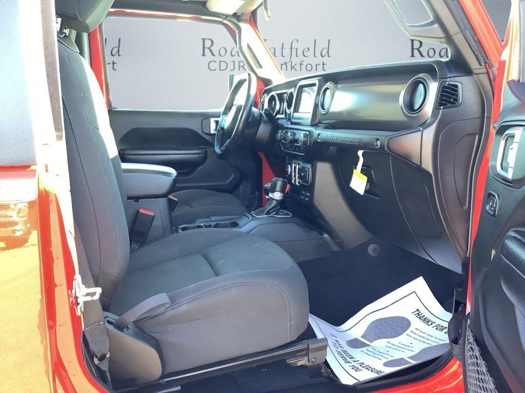 used 2021 Jeep Wrangler car, priced at $27,165