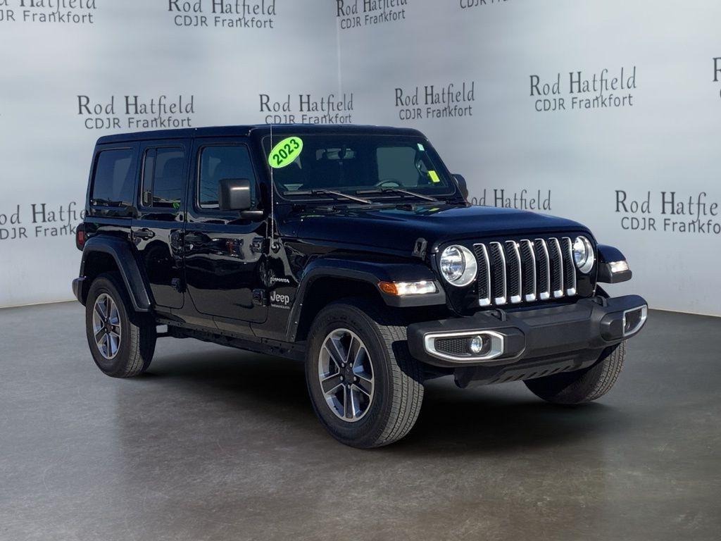 used 2023 Jeep Wrangler car, priced at $32,494